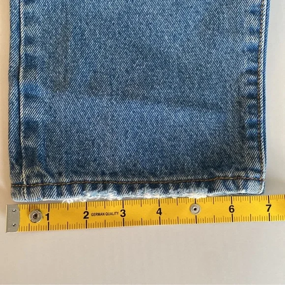 Levi's wedgie straight women’s classic high rise medium blue straight jeans NWT - Picture 10 of 12